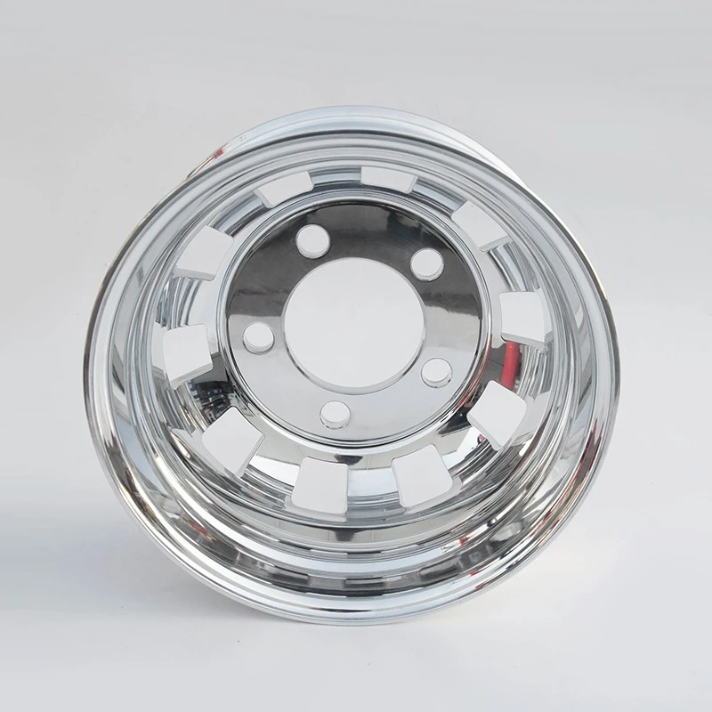17.5'' 5 Lug Polished Truck Wheels factory